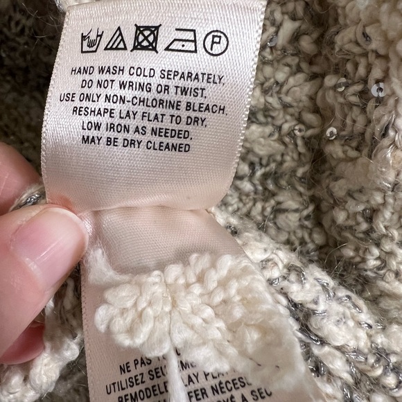 Anthropologie | Knitted & Knotted Open Front Cardigan Size XL - Picture 6 of 7